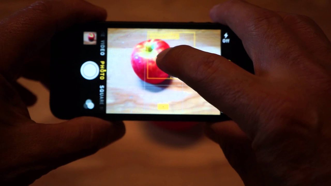 IPhone Camera Focus Lock Exposure YouTube