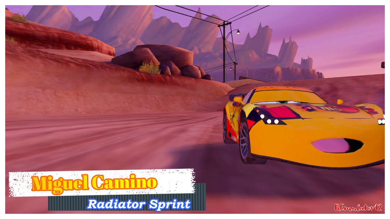Cars 2 The Video Game | Miguel Camino - Battle Race | Radiator Sprint 7 ...
