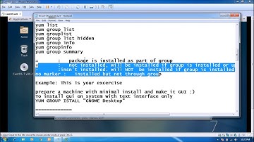 RHEL 7 Install and update software packages from Red Hat Network  part#02