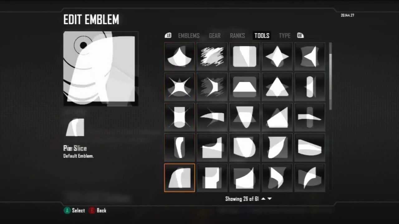 Black Ops 2 Naruto Tobi Uchiha Emblem