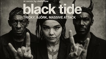 [2h Album] Black Tide - Massive Attack, Tricky, Bjork Inspired AI Psychedelic  Trip-Hop Mix  [2000s]