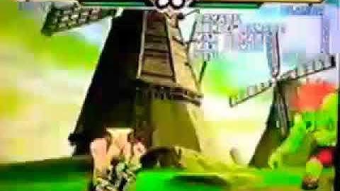 CVS2 A-Groove GUILE Anti Air Custom Combo in the corner カプエス2 Aガイル 対空オリコン (画面端)
