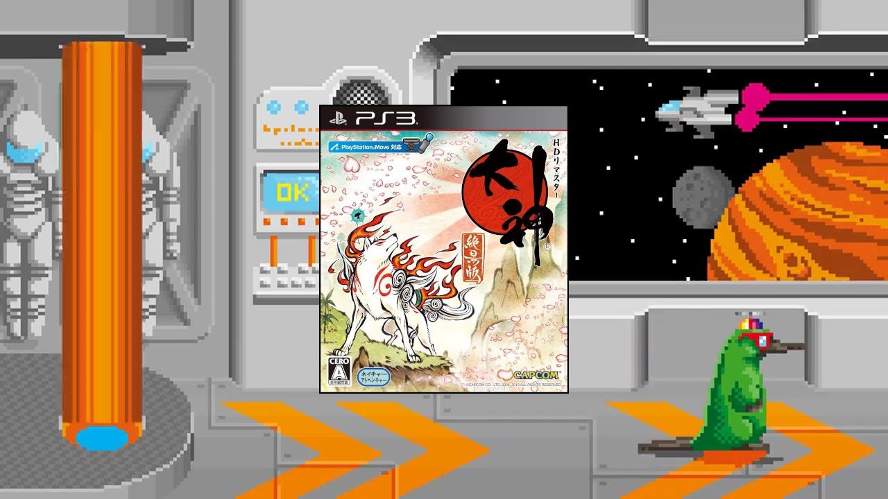 Okami - Jeu PS2 - Aventure, 1 Joueur, Publié par : Capcom