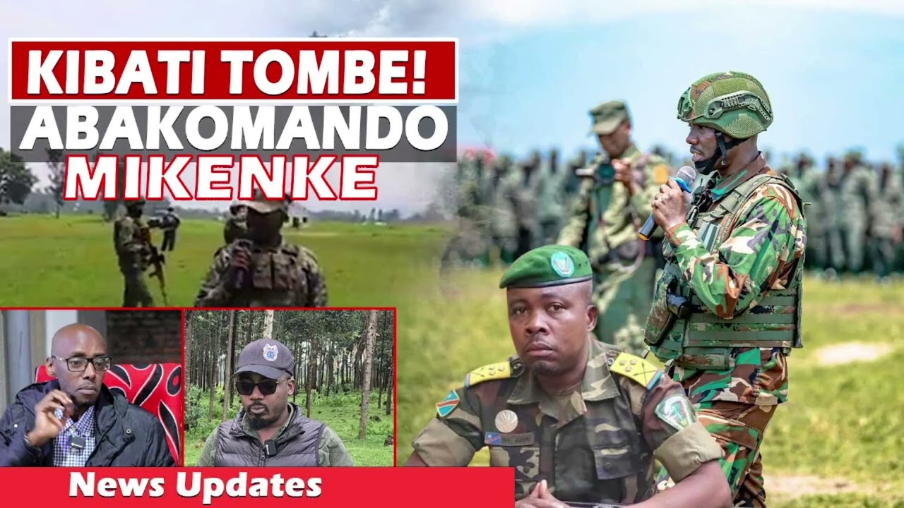 AMAKURU 4|3:GEN MAKENGA NA SPECIAL BABWIYE TSHISEKEDI|M23 YARASHE COL JOSEPH WA HIBOU|KIBATI TOMBE