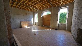 Back to basics, laying the floor.