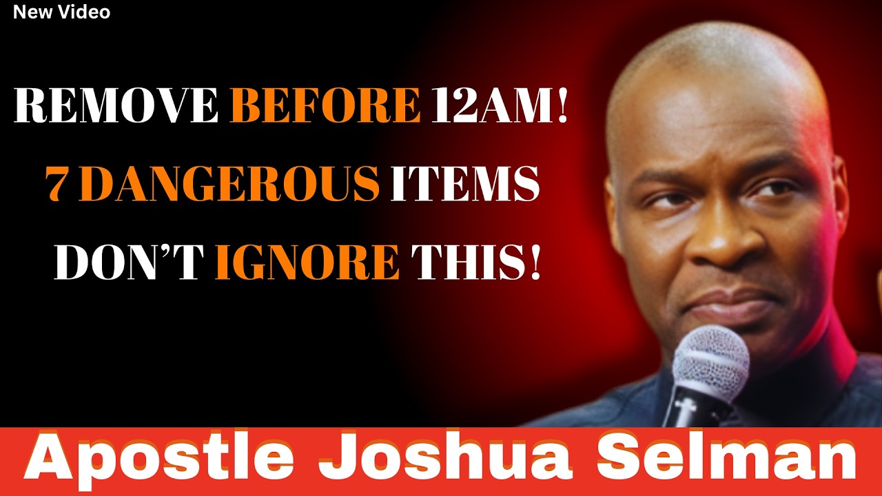 Remove These 7 Kitchen Items Before Midnight – Prophetic Warning | Joshua Selman