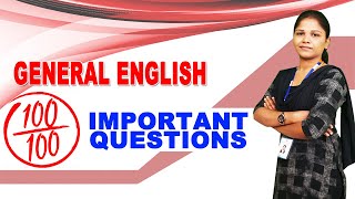TNPSC 2022 : General English Important Question | General English Previous Year Question Paper screenshot 2