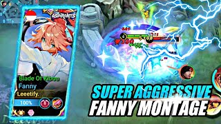 Super Aggressive And Fastest Fanny Montage Freestyle Kill Mlbb