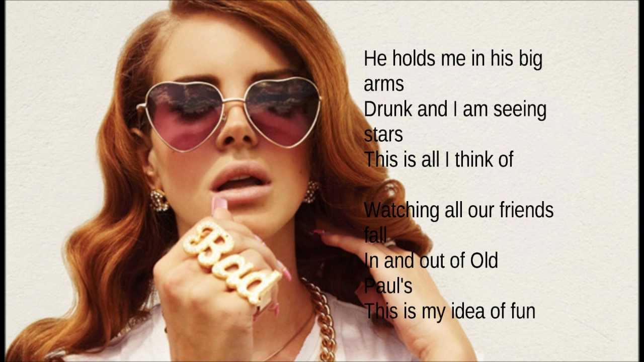 Lana Del Rey Video Games Lyrics Paroles Youtube