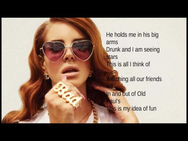 Lana Del Rey- Video games ( lyrics/Paroles) class=