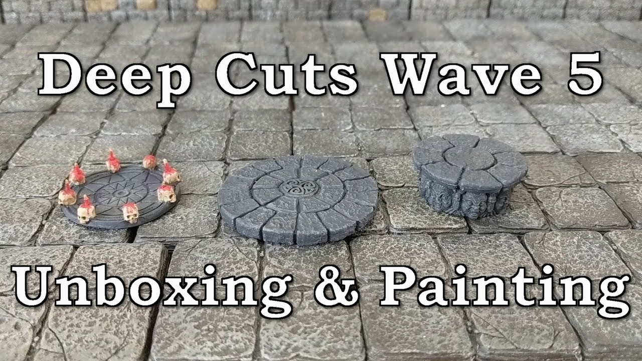 Pathfinder Wave Pattern Pathfinder Deep Cuts Wave 5 Review and Magical Dias Painted - YouTube