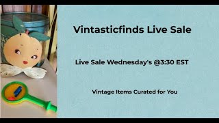 Preview for Today s 2024 Vintage Fantastic Finds Live Sale 3 30 30 30 PDT