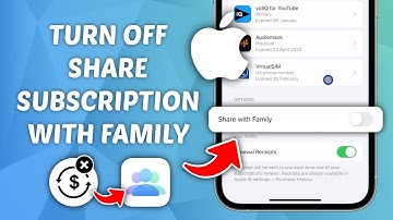 How to Turn Off Share Subscriptions With Family on iPhone