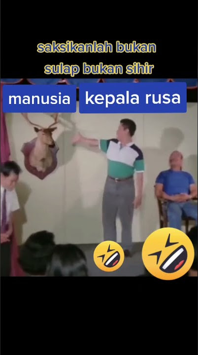 manusia kepala rusa