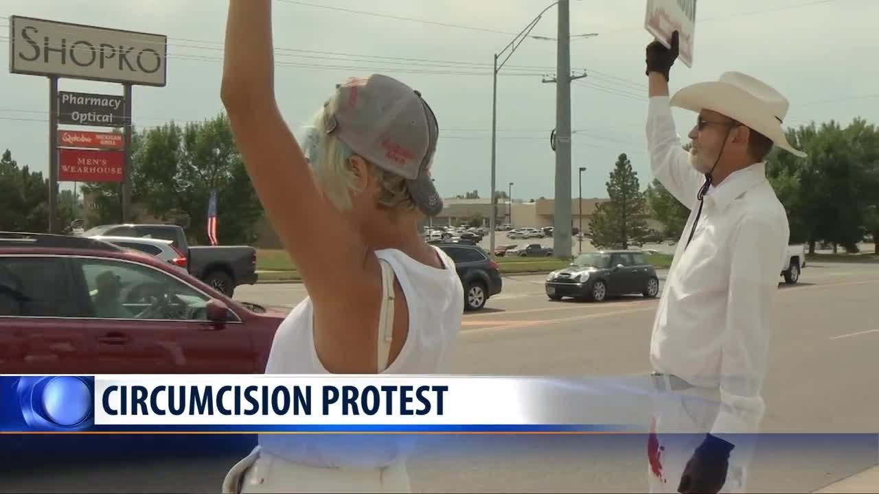 Anti Circumcision Group Stages Protest In Billings Anti Circumcision Group Stages Protest In Billings
