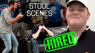 Dave Portnoy Hires Intern FullTime at Barstool After His Teams Keep Losing  Stool Scenes 229.5