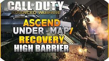 CoD AW New! Under Map Ascend + High Barrier After-Patch Glitch (Advanced Warfare Glitches)
