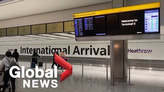 England scraps COVID-19 quarantine for fully-vaccinated travellers from US, EU