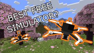 THE BEST FREE FPV SIMULATOR? | Minecraft FPV