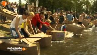 Fun-Sport: Im Pappboot übers Wasser gleiten screenshot 5