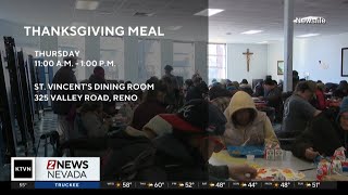 Catholic Charities Thanksgiving meal