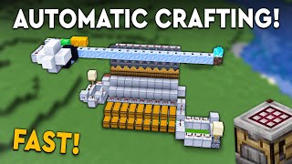 Minecraft Auto Craft Sorting System Tutorial 1.21 NEW!
