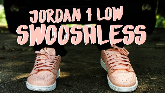 Air Jordan 1 Low Goes Swoosh-Less