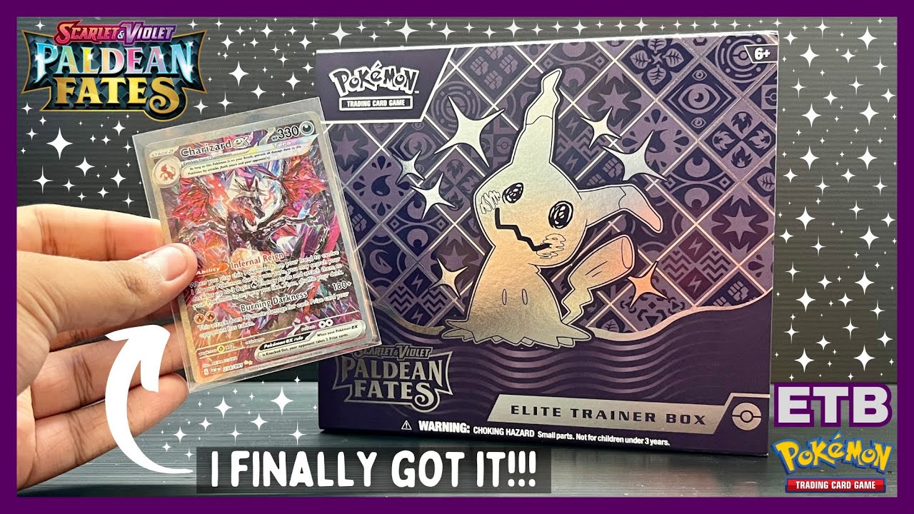 charizard pokemon card paldean fates Amazon.com: Pokemon – Charizard ex 234/091 – Paldean Fates – Special  Illutration Rare main image 0