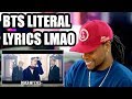 BTS- Blood Sweat & Tears | if kpop songs were literal | Reaction!!!