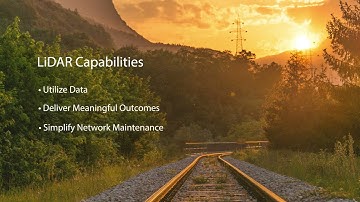 LiDAR App Demo for Railroad and Transportation Industries