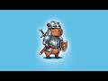 Capybara Knight Marching 🛡️ | 1 Hour Pixel Art Medieval RPG Music