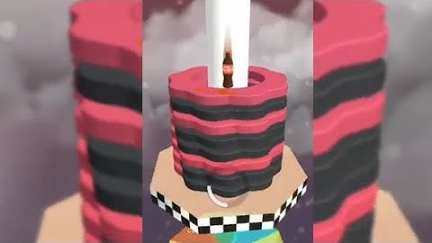 Unstoppable Stack Ball Gameplay 😱 | Fast Reflex Challenge 💥  #StackBall
