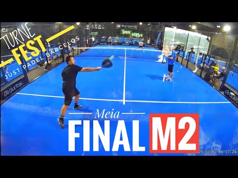 🥎Padel Meia Final M2 | Hugo Mirra-Zé Pedro Ribeiro vs Ciaran McEvoy-Pedro Pando - Torneio TURNE Fest
