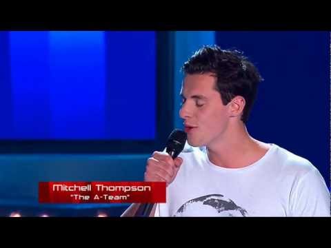 The Voice Australia: Mitchell Thompson (@ImMitchThompson) sings The A-Team