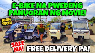 EBIKE NA PWEDENG PANUORAN NG MOVIE! SALE NA, FREE DELIVERY PA! LAHAT NG FEATURES NANDITO NA!