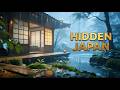 Japanese Temple Night Rain ASMR (12 Hours) With Bamboo Lantern Ambience