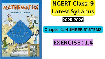 Class 9 Maths Chapter 1 Exercise 1.4 Q 4 | Number Systems | NCERT & CBSE Focused"