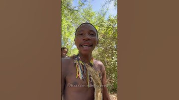 Hadzabe tribe bushmen have some of the most unique clicking names in the world