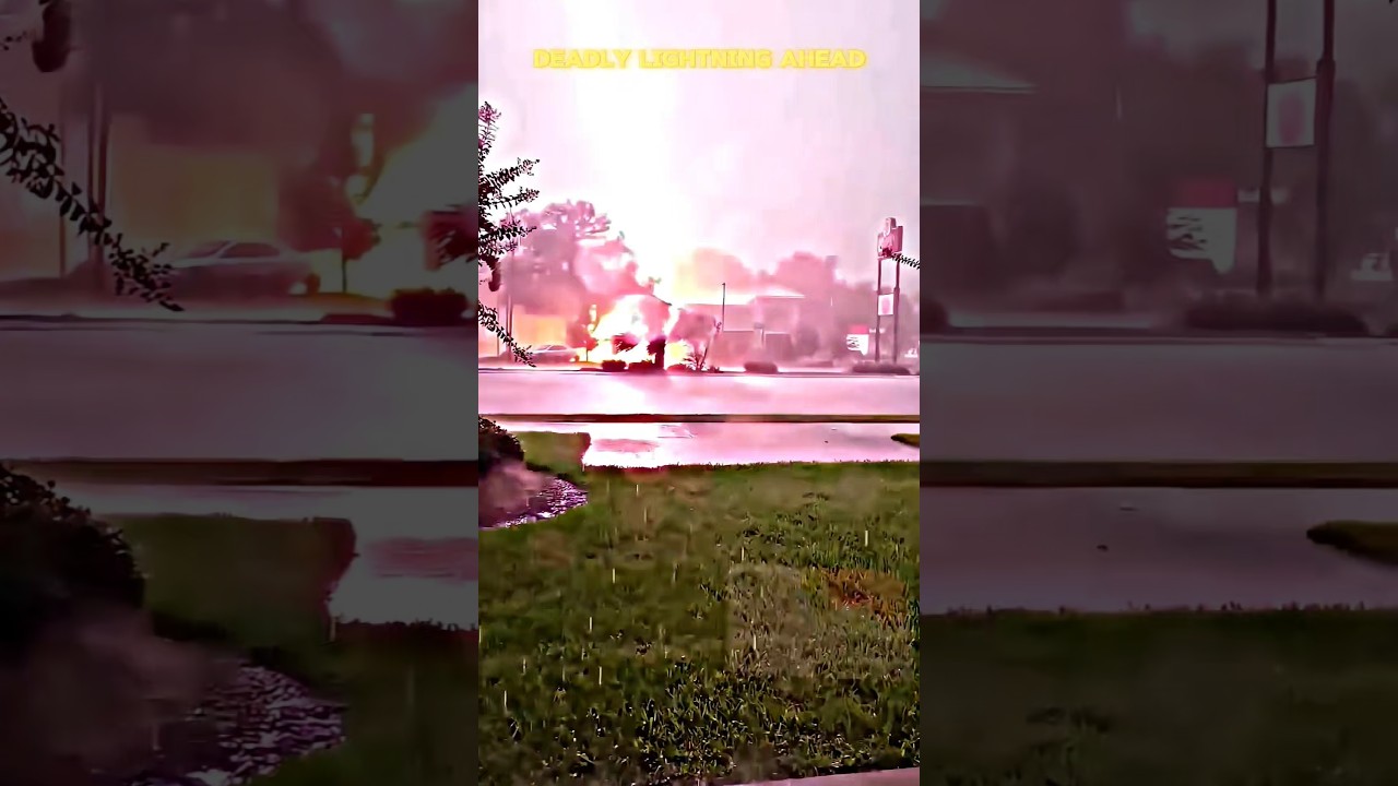 Danger: lightning strike⚡