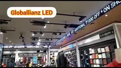 LED Ticker Display | LED Scrolling Board | Mobile Operated