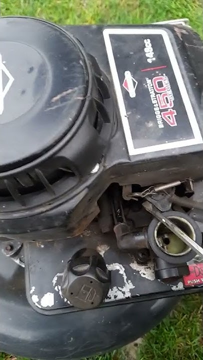 Briggs & Stratton 450 Series 148cc Springt Nicht An Przepustnica w silniku Briggs&stratton 450 148CC #1 - YouTube