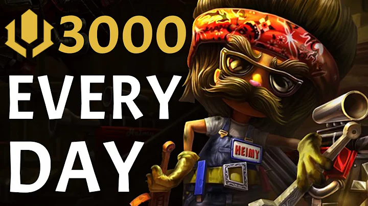 Get 3 000 RP EVERY DAY for FREE! | How to create PBE account - DayDayNews