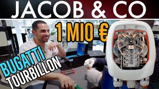 1 MILLION € WATCHES⌚BUGATTI CHIRON TOURBILLON JACOB & CO TIMEPIECES🤯Stress at customs?👮🏽‍♂️