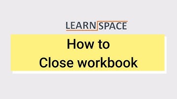 How to Close Workbook | Keyboard Shortcuts in Excel