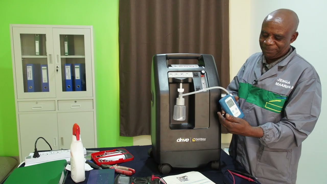 Tutoriel de maintenance préventive du Concentrateur d'Oxygène - Projet Jenga Maarifa 2