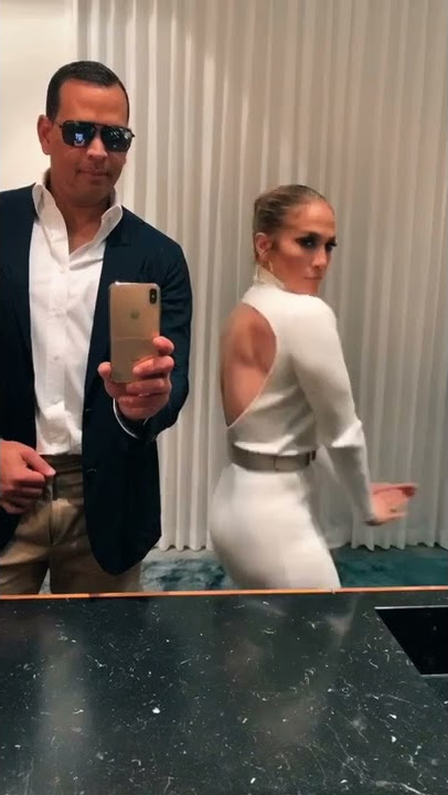 Jennifer Lopez and Alex Rodriguez with the greatest video ever created