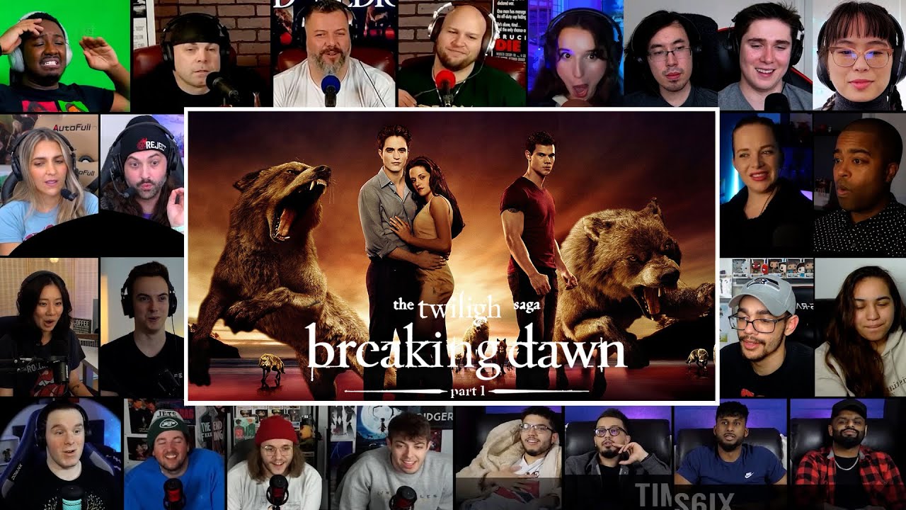 The Twilight Saga: Breaking Dawn - Part 1 Full Movie Reaction Mashup