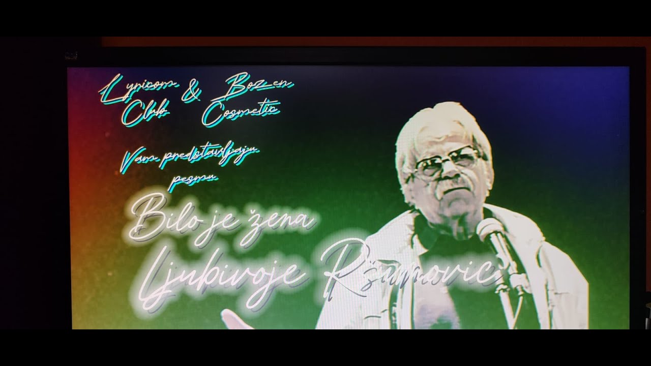 Bilo je žena - Ljubivoje Ršumović - Najlepša ljubavna poezija - recitovanje Nenad Neša Belobrđanin