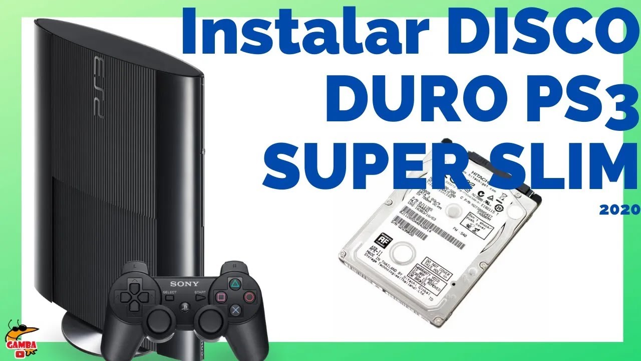 Orbita Náutico novia ✓ Montar DISCO DURO en PS3 SUPER SLIM - ps3 12gb - YouTube