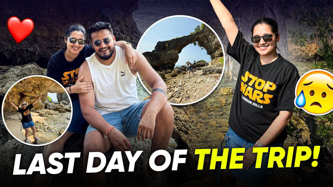 Trip का last din 😢 #neilisland 